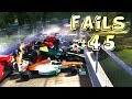 Racing Games FAILS Compilation #45