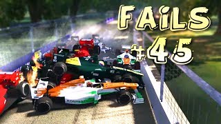 Racing Games FAILS Compilation #45