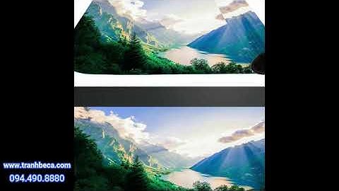 Các Mẫu Tranh 3D đẹp 2021 dành cho các loại cá cảnh