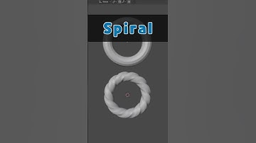 Spiral 🌀 #blender3d #blendertutorial #blender #3dmodeling #gaming