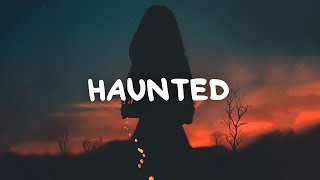 Video thumbnail of "Saint Claire - Haunted (Lyrics)"