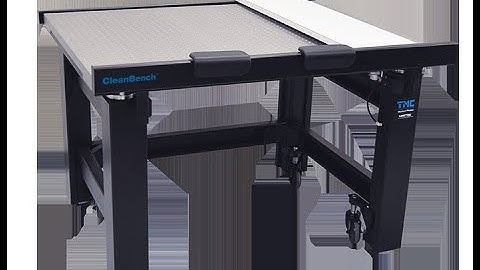 CleanBench Laboratory Table - Passive Vibration Cancellation