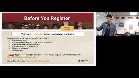 Dual Enrollment Process hosted by Foothill College
