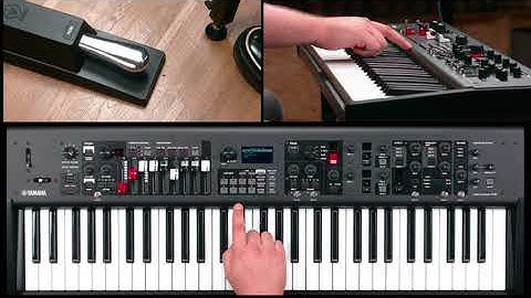 Yamaha Synths | YC Series Tips | How to un-assign the Sustain pedal from the VCM Organ section