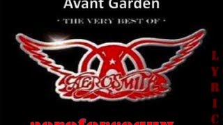 Aerosmith - Avant Garden - Lyrics