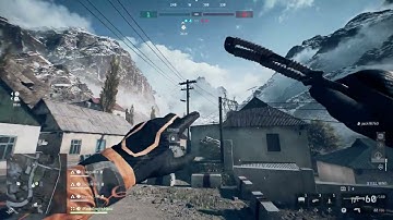 Wolrd 1st Battlefield 6 cross map throwing knife