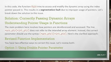How to Pass a Dynamic Array to a Function in C