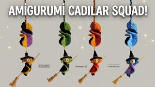 How to Make an Amigurumi Witch Ornament in the Style of a Wind Chime 🧙| Crochet Magic