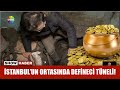 İstanbul'un ortasında defineci tüneli!