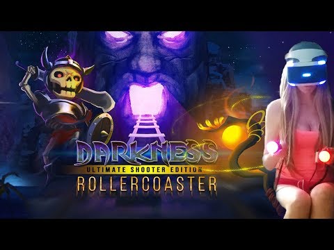 Darkness Rollercoaster Ultimate Shooter (PS4 PSVR) Gameplay + ✔ GIVEAWAY ✔
