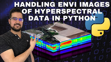 How to handle ENVI images of hyperspectral data in Python?