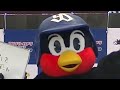 巨人ファンを筆談フルボッコするつば九郎w