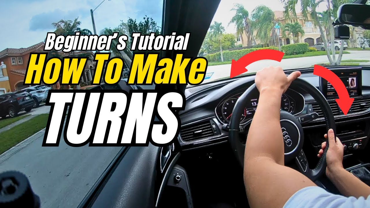 Smooth Turns Made Easy: Driving Instructor Tips - YouTube