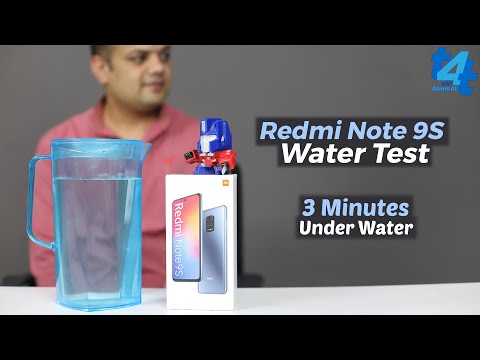 Redmi Note 9S Water Test | 3 Minutes Under Water | Redmi Note 9S Durability Test