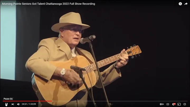 Ronnie Nichols performance at Morning Pointe's Sen...