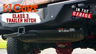 Match Highlights CURT Class 3 Trailer Hitch - Jeep Gladiator - Features and Benefits