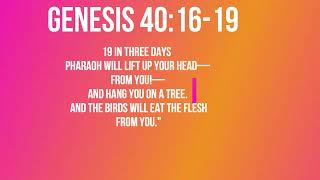 The Courage to Speak the Truth (Genesis 40:16–19)  Mission Blessings