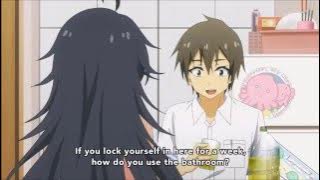 【Netoge no Yome wa Onnanoko ja Nai to Omotta?】 Piss drinking scene