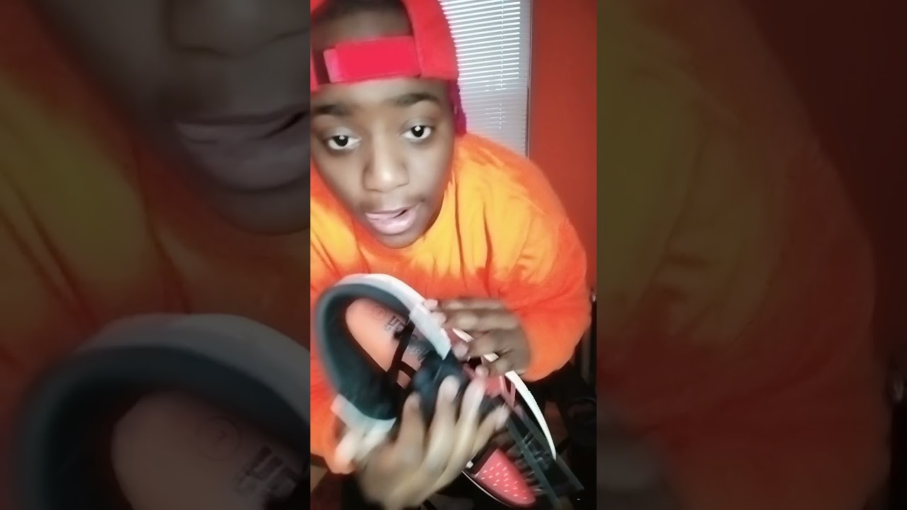 Reason Brand Shooting Stars sneaker orange and black  color way 45.00