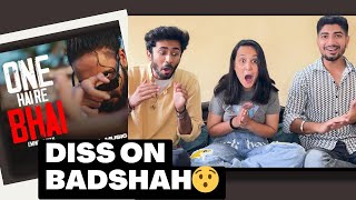 EMIWAY BANTAI - ONE HAI RE BHAI | REACTION | (PROD BY - ANYVIBE)