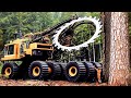 Incredible Fastest Big Chainsaw Cutting Tree Machines - Simple and Easy Wood Processing