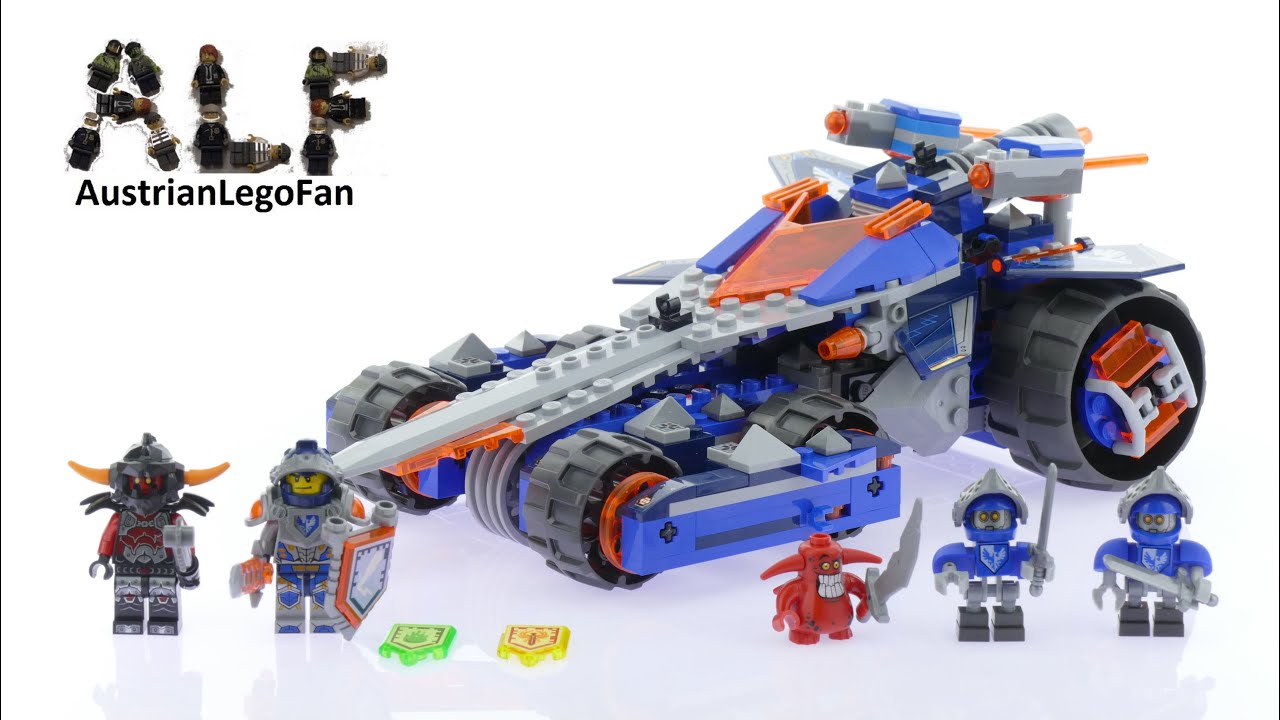 nexo knights clay's rumble blade