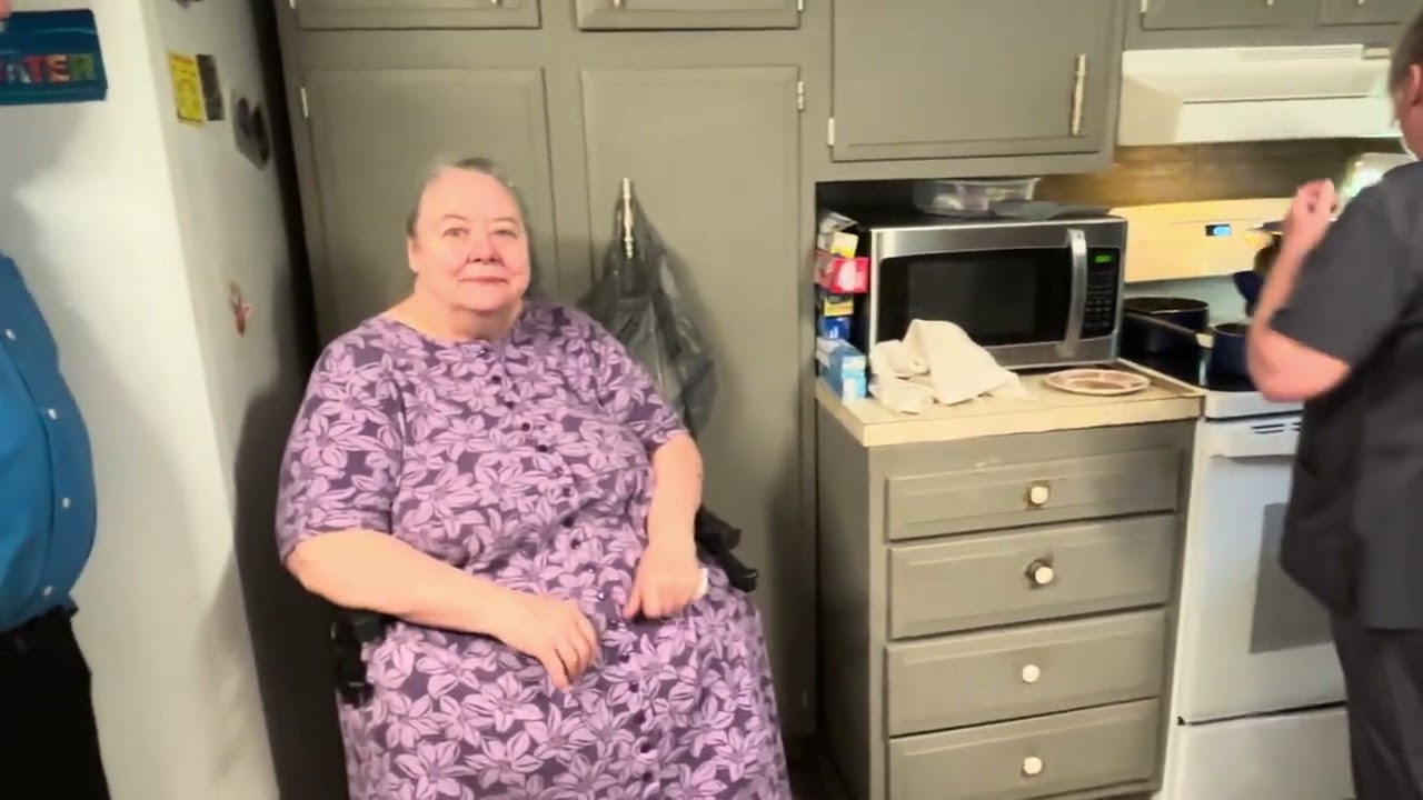 Papaw Dave canning his apple butter!