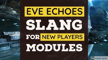 EVE Echoes Slang | For New Players | Modules
