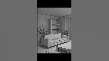 From Sketch to Reality #interiordesign #aianimation