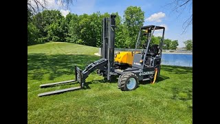 New Loadmac 855 iSR Super Reach 4Way Truck Mounted Forklift For Sale Better Than Moffett Princeton