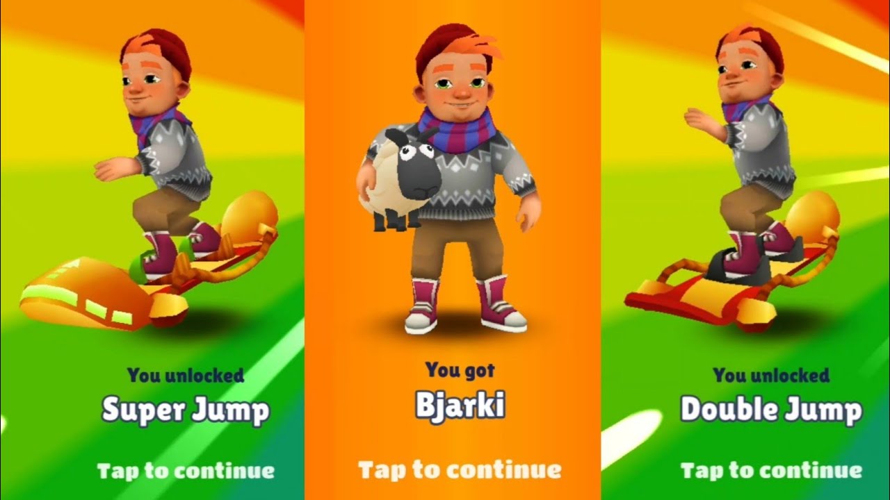 Subway Surfers Freestyler Double Jump and Super Jump! 