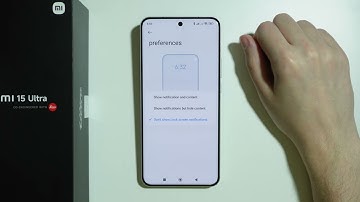 Xiaomi 15 Ultra: How to Show/Hide Lock Screen Notifications