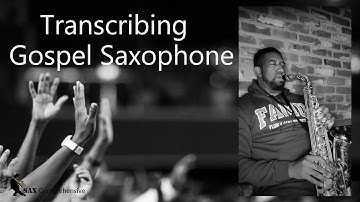 Transcribing a saxophone solo