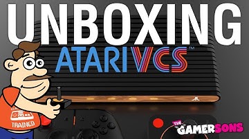 New Atari VCS 2018 UNBOXING and Game play review Atari Box