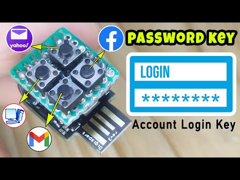 Diy Usb Security Key to set a Multi-Password for your Android Phone + PC + Account Login ETC