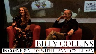 Billy Collins in conversation with Leanne O'Sullivan