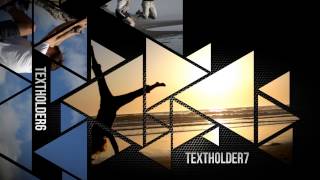 Triangle Gallery - After Effects Project file