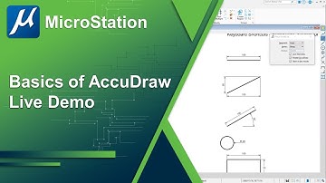 04 - Basics of AccuDraw: Live Demo