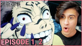 I Love it! | Jujutsu Kaisen Episode 1, 2 Reaction