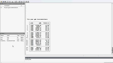 EC6054-2012 Tutorial 11 - Introduction to Time Series Operators in Stata