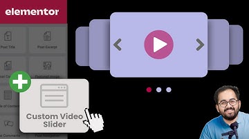 Elementor - Custom Video Sliders (FREE)