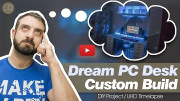 Dream PC Desk Custom Build (IKEA ideas)| Multimaker