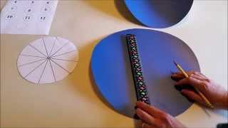 How to Make a Spinning Wheel with Numbered Sections