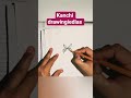 How to draw kanchi#easydrawing #kanchi#art