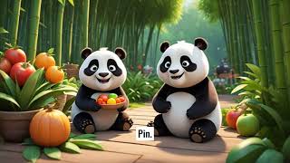 Pin the Panda's Healthy Eating Journey