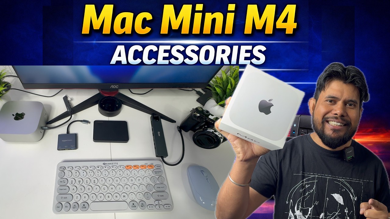 Best Budget Accessories For Mac Mini M4! AMTVPRO #apple #macminim4 # ...