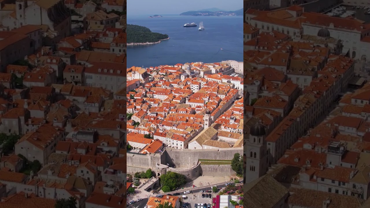 🏰キキが空を飛んでいそうな、赤屋根の街へ