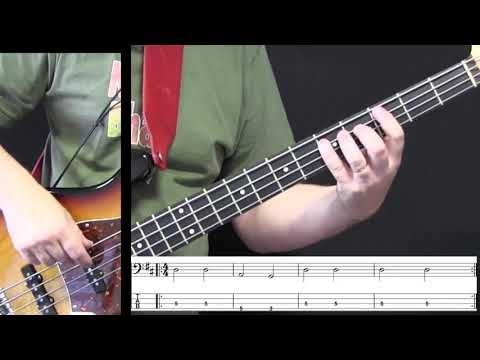 how-to-play-beginners-bass-songs---bad-moon-rising-(part-2-of-6)