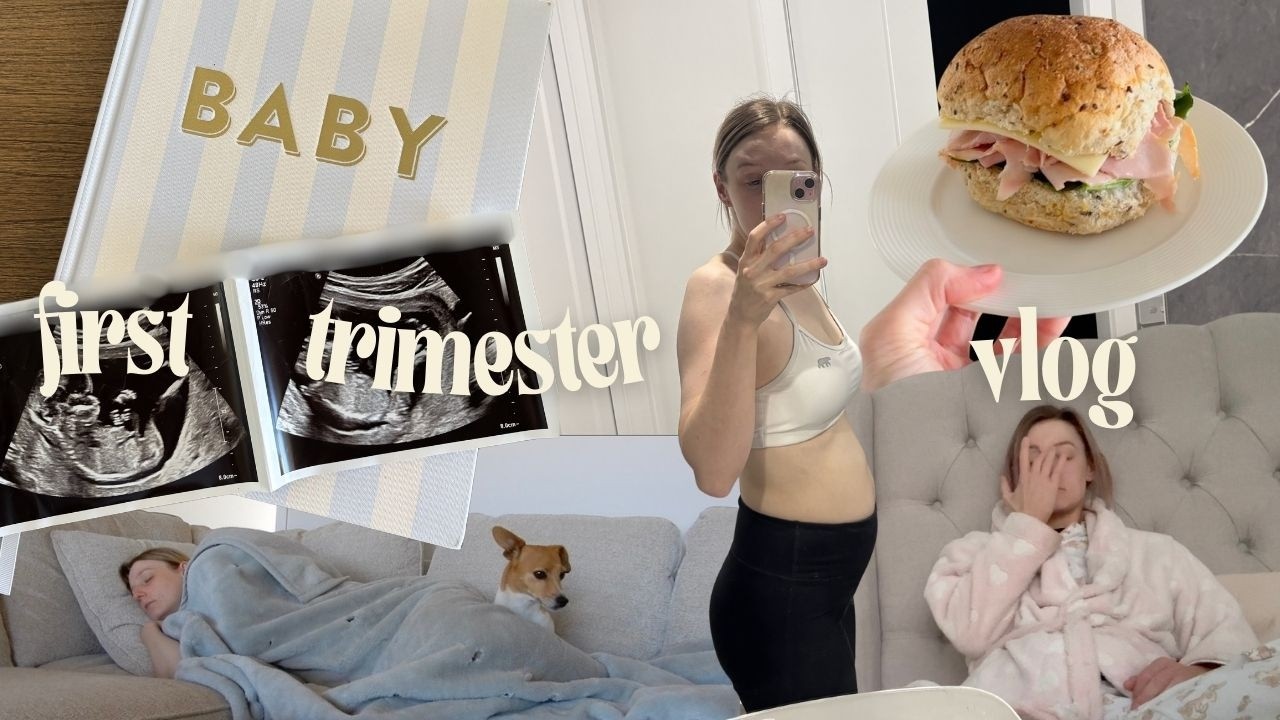 FIRST TRIMESTER VLOG 🤰🏼gender reveal, symptoms, cravings, highs & lows