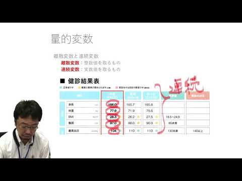 データ分析入門 1-4 量的変数